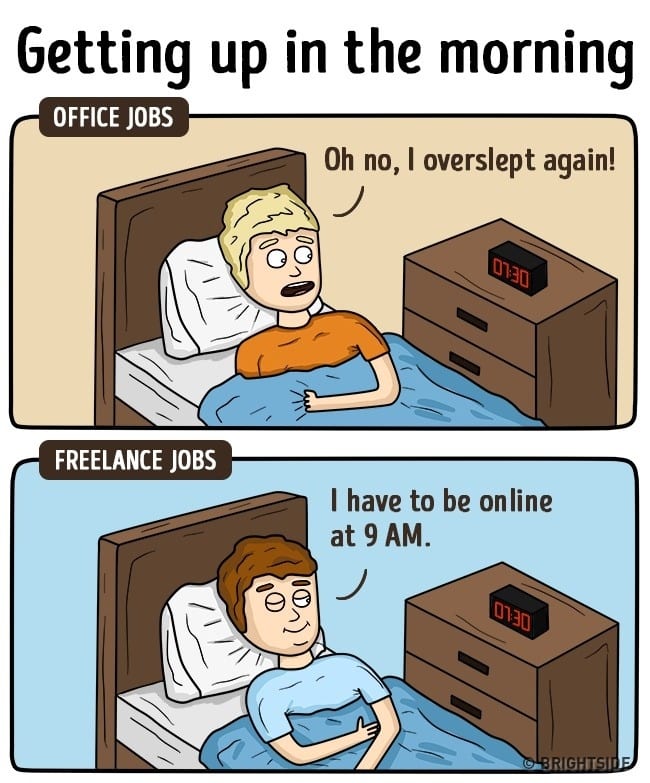 freelancing vs office job freelancing vs office job