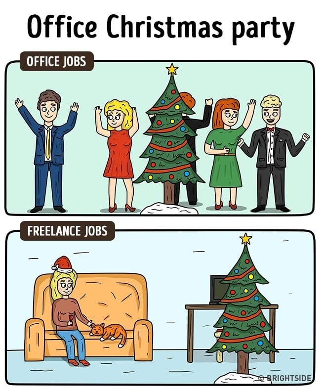 office christmas party