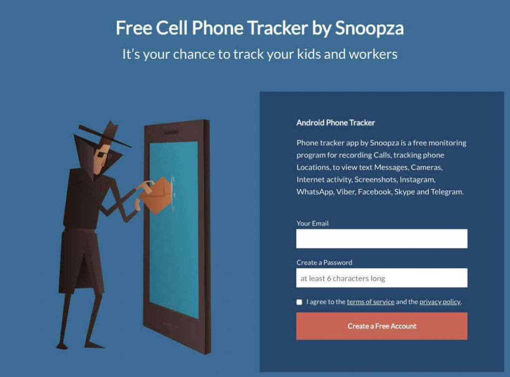 How to track the location of a mobile phone on the Internet