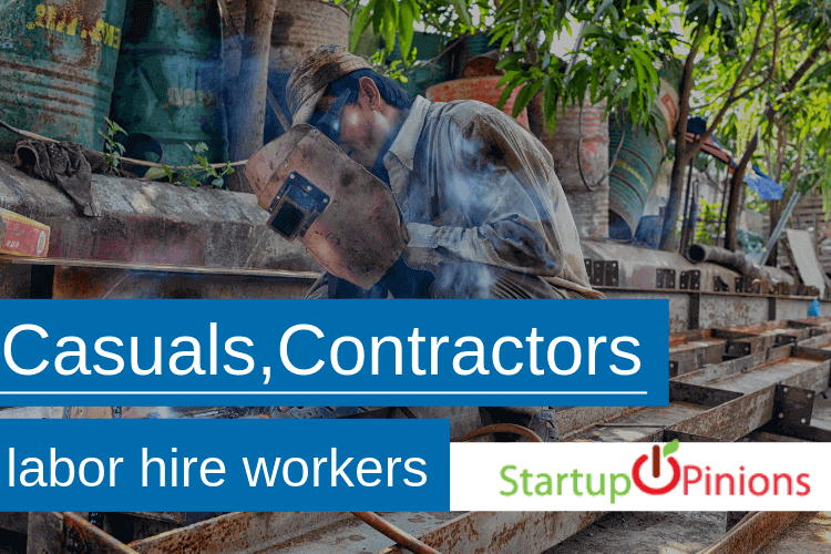 Casuals, contractors or labor hire workers which is better