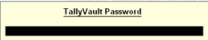 Tallyvault password
