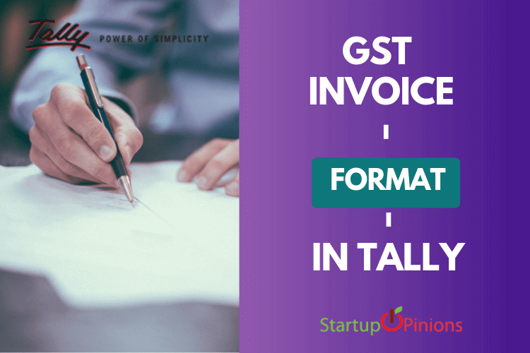 gst invoice format in tally