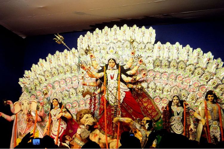 durga puja in delhi