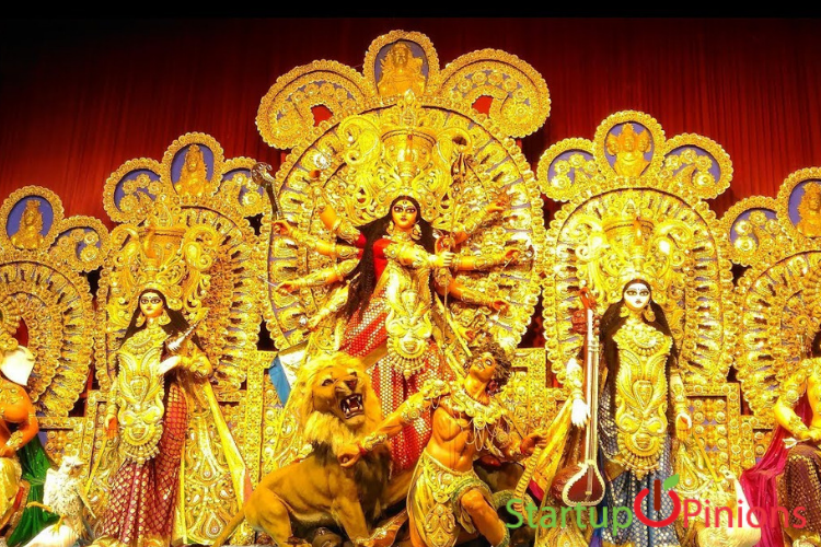 Durga Puja in South Kolkata