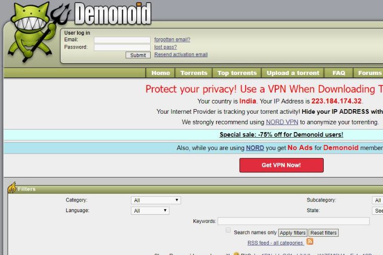 Torrent Download Sites
