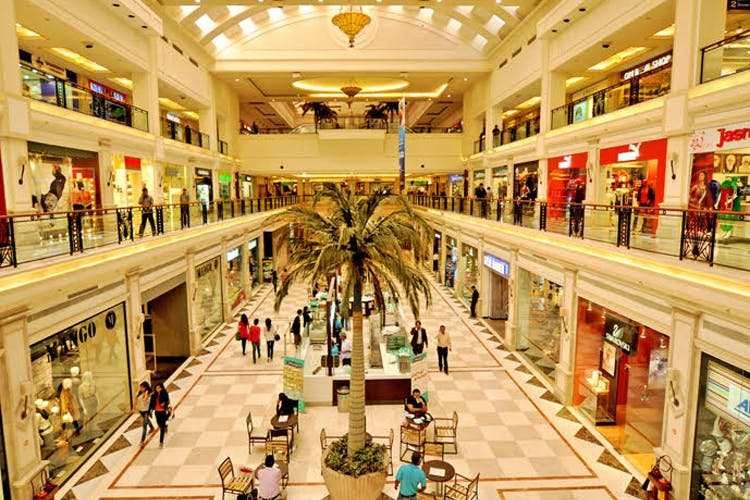 malls in delhi