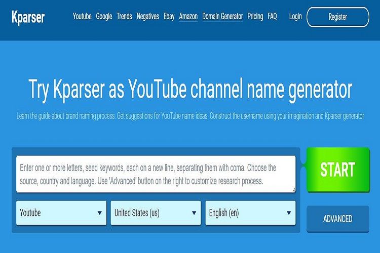 youtube name generator