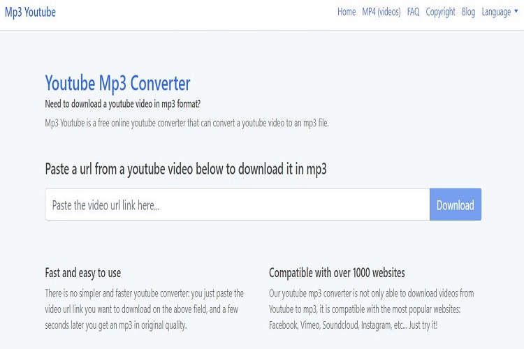 best youtube to mp3 converter