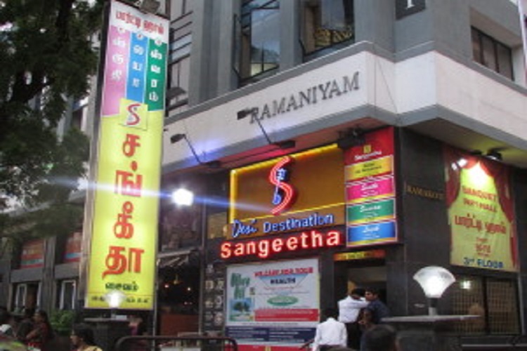 best vegetarian restaurants in chennai