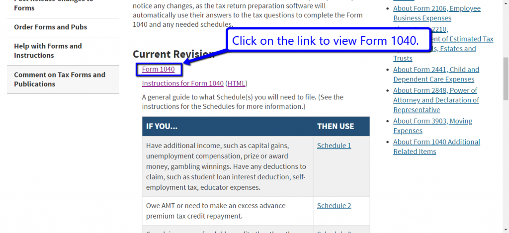 Form 1040