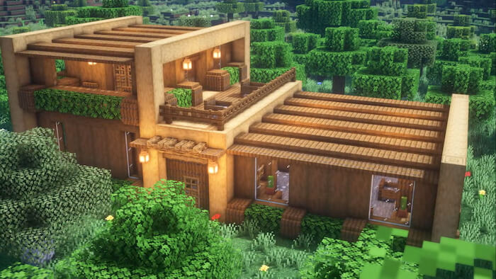 Wooden Survival House