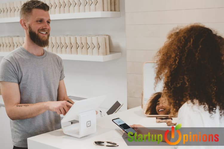 Customer pay for item
