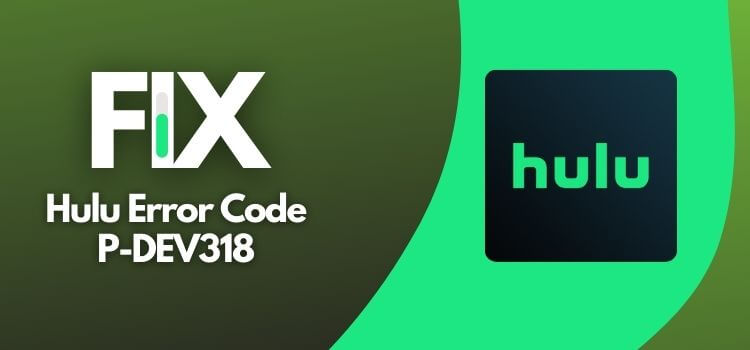 how to fix hulu error code p-dev318