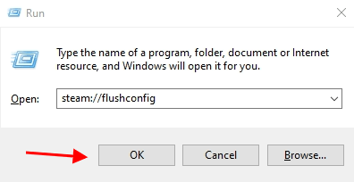 steam //flushconfig windows 10