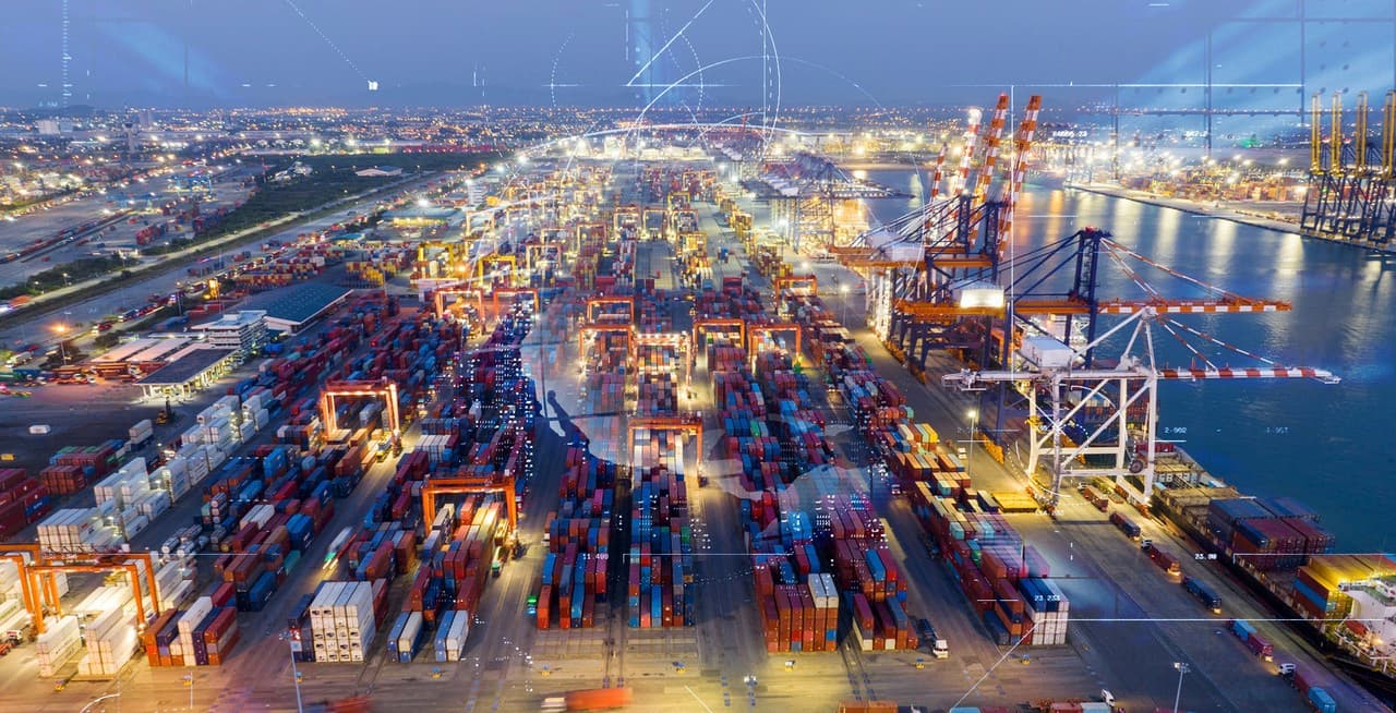 Shiping dock