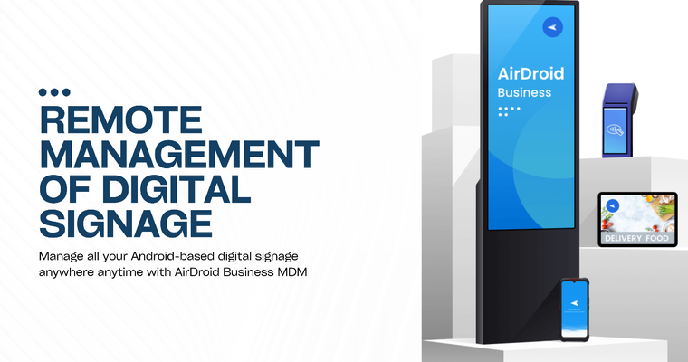 Remote Management of Digital signage