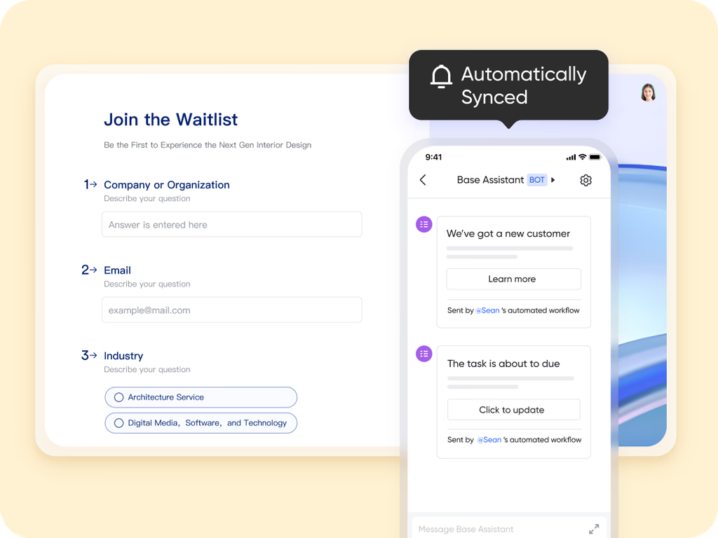 Lark Forms Feedback without friction