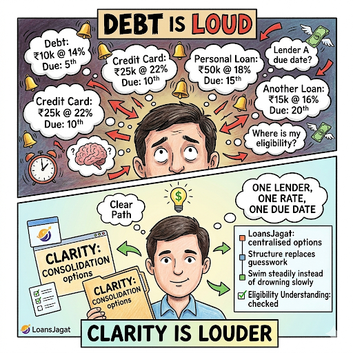 Debt Is Loud, Clarity Is Louder