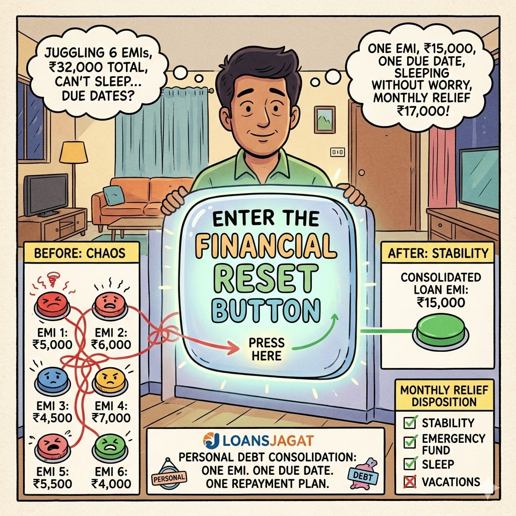 Enter the Financial Reset Button