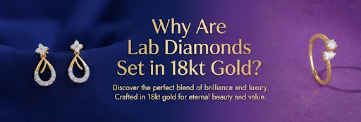 Lab Diamonds set in 18K Gold